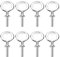 Roundsky Lot de 8 décapsuleurs en métal pour bouteille