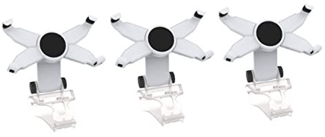 UKCOCO 3piezas Soporte Para Gamepad y Móvil Estante De Teléfono Portátil Diseño Práctico y Duradero Para Jugadores De Fabricado Resistente Angulos Ajustables Para Mayor Estabilidad y