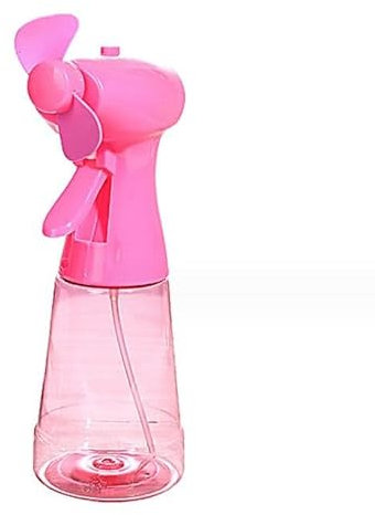 EdirFtra Mini Ventilateur portatif avec Bouteille d'eau Ventilateur de Voyage de pulvérisation d'eau, Mini Ventilateur de pulvérisation Portable Refroidissement extérieur,D