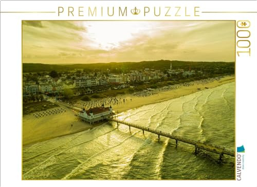 CALVENDO Puzzle EIN Motiv aus dem Kalender Die Ostsee von Oben, Mecklenburg-Vorpommern | 1000 Teile Lege-Größe 64 x 48 cm Foto-Puzzle für glückliche Stunden