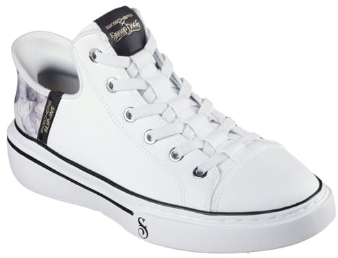 Skechers Snoop Dogg Snoop ONE-Double G Herren Slip-Ins Sneaker, Weiß/Schwarz, 46 EU