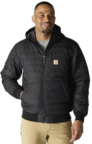 Carhartt Herren Rain Defender® Relaxed Fit Lightweight Insulated Hooded Jacket Jacke