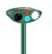 Cat Deterrent, Garden Ultrasonic Cat Fox Repellent, Solar Powered Waterproof Animal Deterrent Cat Scarer, Outdoor Repeller with PIR Sensor & Flash Light for Cat, Dog, Squirrel, Rat, Fox, Wild Animal