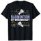 Badminton Ist Wissenschaft Lustiges Badminton T-Shirt