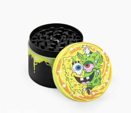 Herb Grinder with Pollen Catcher, Aluminium 2.5