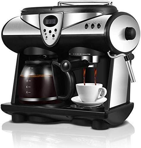 ZXNANA Coffee Machine Smart, 2 Flavors Espresso Double Pumps and Boilers