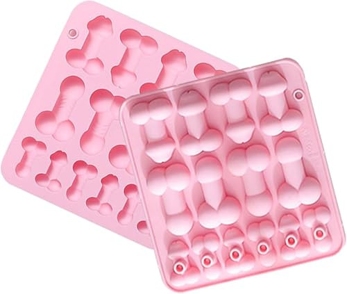 1 Pcs Funny Shape Silicone Mold for Birthday Single Party Baking Pan Handmade DIY Mousse Chocolate Fondant Soap Cake Ice Cube Mould Tool Novelty Cake Pans Set Kit H9-5