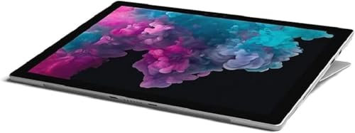 Microsoft Surface Pro 6 Tablet, 12,3 Zoll FHD Touchscreen, Intel i5-8350, 8 GB RAM, 256 GB SSD, US-Tastatur, Win 10 Pro (Generalüberholt)
