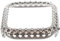 iplusmile Watch Case Fall Uhrenkoffer betrachten schützendes Uhrengehäuse schützende Uhrenabdeckung wiederverwendbarer Uhrenschutz Uhrenschutzzubehör STK Silver