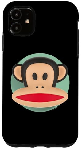 Hülle für iPhone 11 Paul Frank Julius Der AFFE, der grüne Kreis