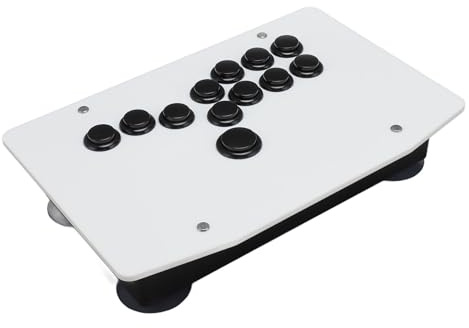 Hochleistungs-Controller für Kampfspiele, 12 Tasten mit -Modus und 5,9 Fuß Langes Kabel