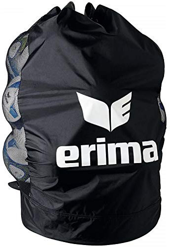 Erima Zubehör Ballsack für 18 Bälle, Schwarz/Weiß, One Size, 723672