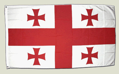 Flagge Georgien - 90 x 150 cm [Misc.]