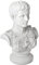 Design Toscano Augustus Caesar Primaporta Büstenstatue, Polyresin, antikes steingrau, 46 cm