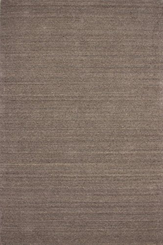 Lalee 347185757 Moderner Designer Teppich / Handarbeit / Uni / Wolle / Silber / Grösse : 120 x 170 cm