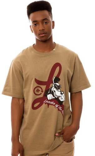 LRG Herren Wolf Pack Leader T-Shirt, British Khaki, XX-Large