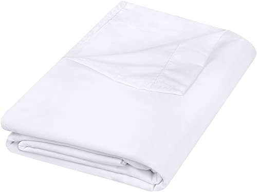 Utopia Bedding Bettlaken (Queensize, Weiß), gebürstete samtige Mikrofaser, atmungsaktiv, extra weich und bequem, knitterfrei, verblasst Nicht, Flecken- und Abriebfest, Hotelqualität, extrem langlebig