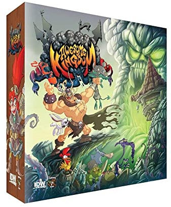 IDW Games IDW00898 - Awesome Kingdom: Tower of Hateskull, Kartenspiel, Englisch