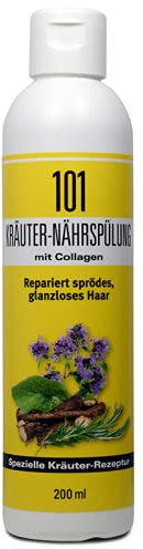 101 Kräuter-Haarspülung mit Collagen 200 ml Verleiht seidig-glänzendes, perfekt befeuchtetes Haar