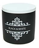 Tognana Black & White Barattolo Tondo cm 11x11xh11