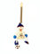 Schwingfigur Fußballer – Schwingtier – Holzfigur an Schwungfeder – Schwing Figur – Holzfigur – Holzspielzeug aus dem Erzgebirge – NEU
