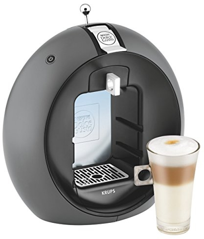 Krups Nescafé Dolce Gusto Circolo Kaffeekapselmaschine, KP 5010, manuell, Charcoal Grey