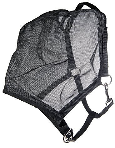 HKM 15549100 Fliegenmaskenhalfter, S, schwarz