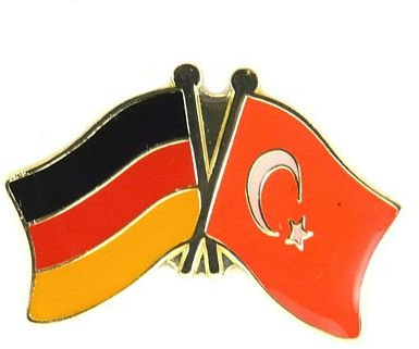 FLAGGENMAE Freundschaftspin Türkei Pin Fahne Flagge