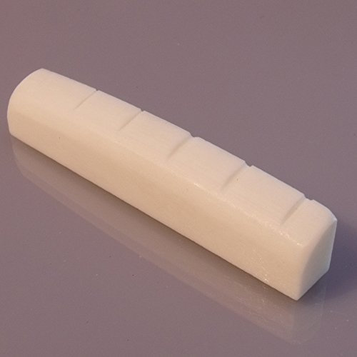 Quality 44mm six string BONE Guitar Top Nut