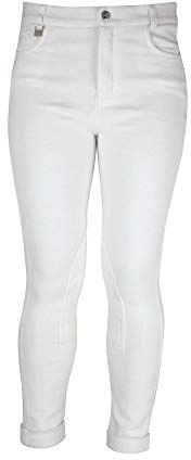 HyPERFORMANCE Melton Childrens Jodhpurs White 26
