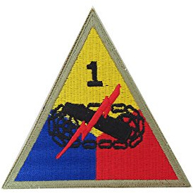 Epic Militaria Reproduction 1st Armored Division (Old Ironsides) Patch