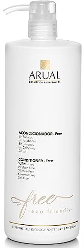 ARUAL Acondicionador Free sin sulfatos, sin parabenos ni siliconas, 1000 Mililitro