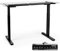 Duronic TM22 BK Schreibtisch Tischgestell | Elektrisch höhenverstellbar bis 116 cm | Gestell für Tischplatten bis 180 cm | Tischbein stufenlos 2 Motoren | 4 Memory Slots | Computertisch Home Office
