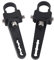 Bullbar Mounting Bracket Clamps, 1 3 Aluminum Tube Bull/Roll Bar Mount Bracket Clamps LED Car Truck SUV ATV Off Road Vehicle Work Light Holder (1)