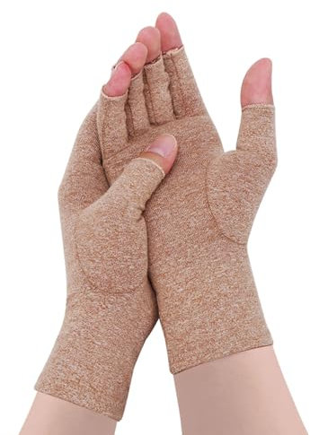 Fingerless Gloves For Women Men – Breathable Soft Cotton Half Finger Glove Spandex Blend, Comfortable Fit, Moisture-Wicking, Ideal for Sports Working
