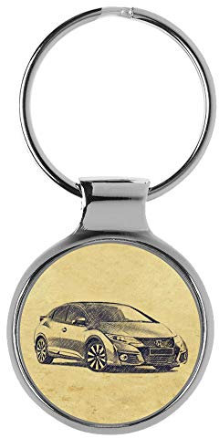 KIESENBERG Porte-clés Cadeau pour Civic de 2014 Fan A-5303