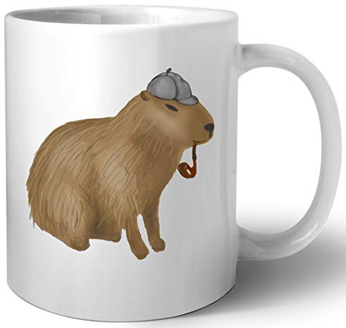 Sherlock Capybara Keramik Tassen Mug