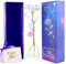 Festa della Mamma Idee Regalo Rosa Eterna Stabilizzata Regalo Donna Compleanno 24k Rosa Placcato Oro con Scatola Regalo e Supporto Regalo Amica Compleanno Regalo Mamma Fidanzata Ragazza Anniversario