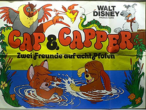 Cap + Capper - Zwei Freunde auf Abwegen - Filmposter A1 60x84cm gefaltet