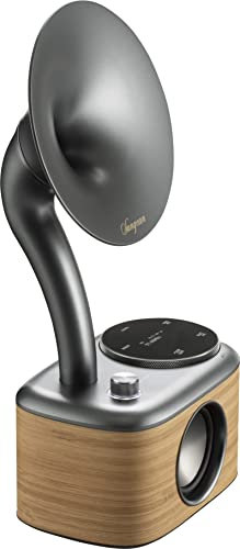 Sangean CP-100D Gramofono Radio da tavolo DAB+, FM AUX, Bluetooth®, USB Touch screen, ricaricabile H