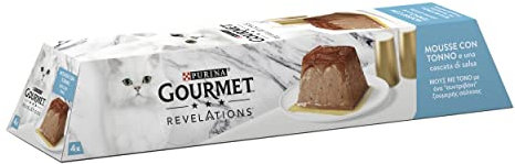 Purina Gourmet Revelations Katzenfutter mit Thunfisch, 24er Pack (24 x 57 g)