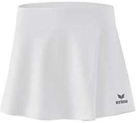 Erima Mädchen Performance 2.0 Rock (2412302), New White, 164