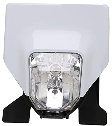 MURRAYLE Motorrad-Scheinwerfer-Scheinwerferlampe passend für Husqvarna FE TE 250 250i 300i 350 450 501 FE250 FE350 FE450 FE501 2020-2021 (Farbe: schwarz)