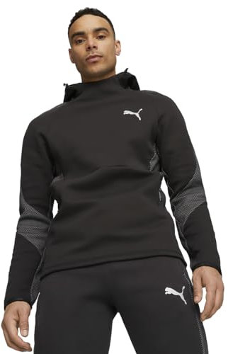 PUMA Herren Evostripe Hoodie Dk Sweat