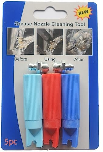 OKYOUK Upgrades Grease Zerk Cleaner, Grease Fittings Cleaning Tools, New Grease Kits Buster to Make Greasing Easier and Cleaner