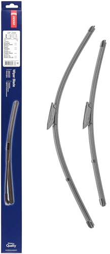 DENSO Flachwischer-Set DF-205 (650/500 mm, Rechtslenker): Zwei leise, langlebige Wischer mit aerodynamischem Design. OEM-Qualität, breite Kompatibilität, 2 Jahre Garantie
