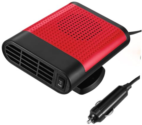 TENDYCOCO Ventola Del Riscaldamento Sbrinatore Del Parabrezza Riscaldamento Ventilatore Di Aria Calda Per Auto Riscaldatore Del Parabrezza Macchina Riscaldamento Elettrico Addominali