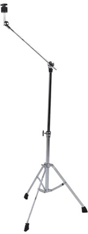 Becken Galgenständer, 23,2–47,2 Zoll, Höhenverstellbarer Becken Galgenständer mit Rutschfesten Gummifüßen, Klassischer Galgen Beckenständer mit Flacher Basis, Gerader
