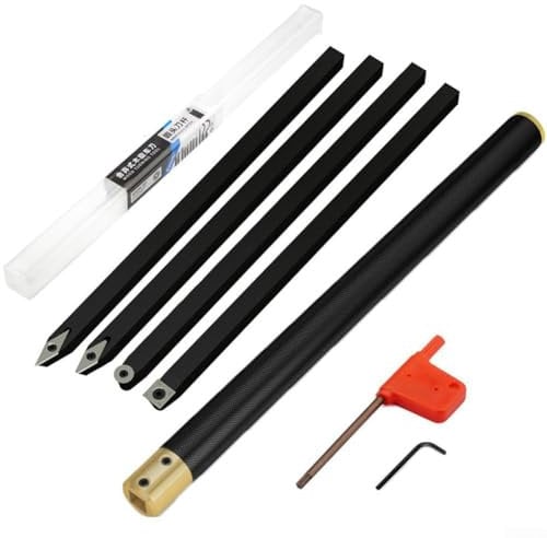Carbide Insert Hollowing Wood Turning Chisels, Vibration Absorbing Bar (Round Shape)