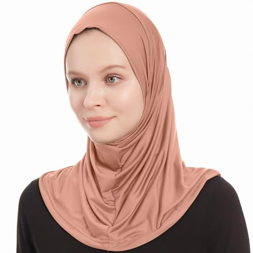 Ayisah Amira Hijab Kopftuch Damen. Instant Ready To Wear Schal Frauen | Muslimisch Kopftücher Für Damen. One Piece Headscarf. In Sekunden Gebunden. Atmungsaktiv. Handwäsche 30c.